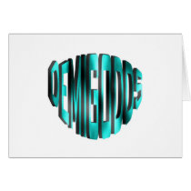 Demigodd Title 3 Greeting Cards