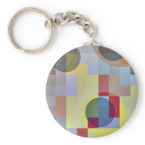 Demo Abstract Key Chain