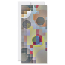 Demo Abstract rack cards