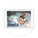 DemoCat Almost a stamp stickers