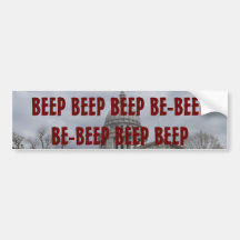 Democra-beep Bumper Stickers
