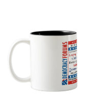 Democracy Forum Exercise mugs by CrowdGather Democracy Forum Exercise mugs