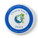 Democracy & Peace Badge zazzle_button