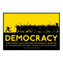 Democracy Poster posters