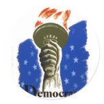 Democracy Sticker