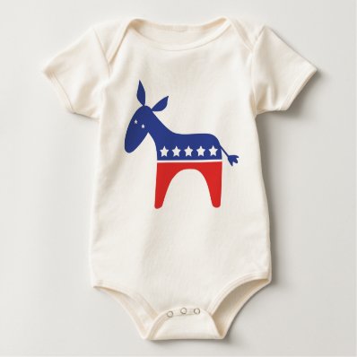 Democrat Baby Donkey Baby Creeper