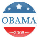 Democrat Barack Obama 2008 stickers by lusiton Democrat Barack Obama 2008 stickers