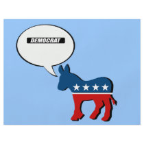 Democrat Block white flyers by AntiRepublican Democrat Block white flyers