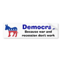 Democrat bumper stickers by ami_bluecrystal Democrat bumper stickers
