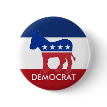 Democrat Button