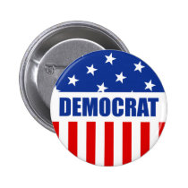 Democrat Button buttons