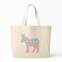 Democrat Donkey Canvas Bag