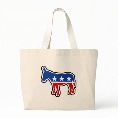 Democrat Donkey Canvas Bag by Prodem