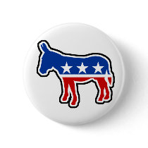 Democrat Donkey buttons by Prodem Democrat Donkey buttons
