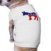 Democrat Donkey / DNC Donkey pet clothing by Politicaltshirts Democrat Donkey / DNC Donkey pet clothing