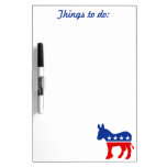 Democrat Donkey Dry Erase Board