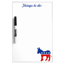 Democrat Donkey Dry Erase Board dry erase boards