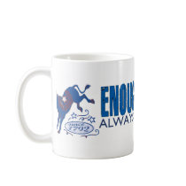 Democrat Donkey Flex Mug by buttonZup Democrat Donkey Flex Mug