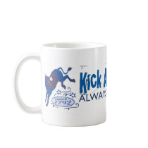 Democrat Donkey Flex Mug by buttonZup Democrat Donkey Flex Mug