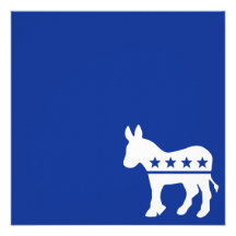 Democrat Donkey invitation