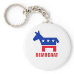 Democrat Donkey Keychain