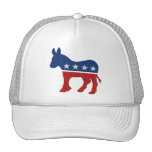 Democrat Donkey Logo Trucker Hats