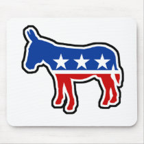 Democrat Donkey mousepads