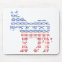 Democrat Donkey Mouse Pad