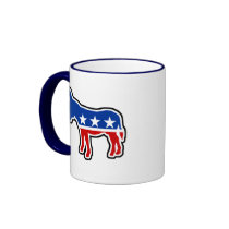 Democrat Donkey mugs by Prodem Democrat Donkey mugs