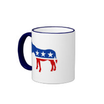 Democrat Donkey mugs by Prodem Democrat Donkey mugs