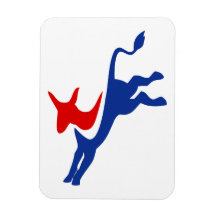 Democrat Donkey Premium Magnet