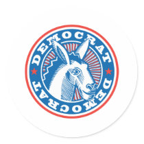 democrat donkey stickers
