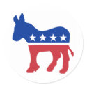 Democrat Donkey stickers by liberaltees Democrat Donkey stickers