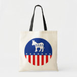 Democrat Donkey Tote Bag