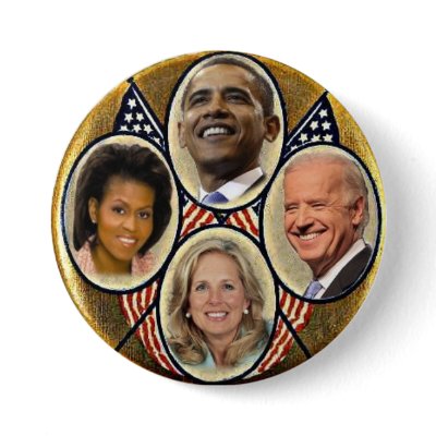 Democrat Family Quadragate 3-Inch Button by elfyboy