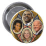 Democrat Family Quadragate 3-Inch Button