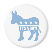 democrat it's a boy magnets