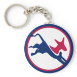 Democrat keychain