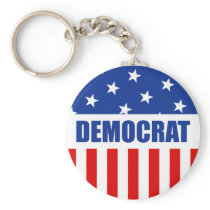 Democrat Keychain