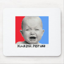 Democrat logo mousepads