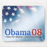 Democrat Obama gear Mouse Mats