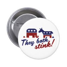 Democrat or Republican Buttons