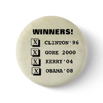 Democrat Winners Button by elfyboy Democrat Winners Button