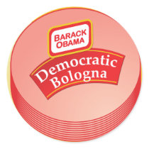 Democratic Bologna - Barack Obama stickers