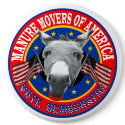 DEMOCRATIC button by IsadoraDonkey DEMOCRATIC button