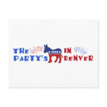 Democratic Convention Denver 2008 Cards DNC postcards