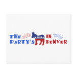Democratic Convention Denver 2008 Cards DNC postcards