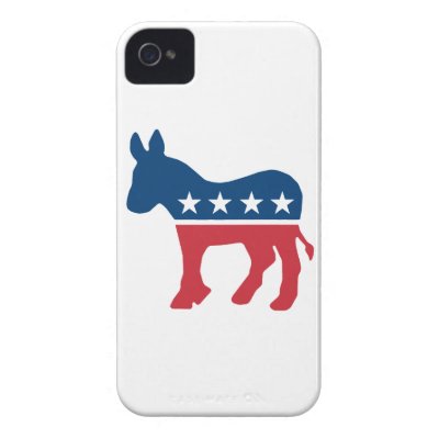 Democratic Donkey Case-Mate iPhone 4 Case