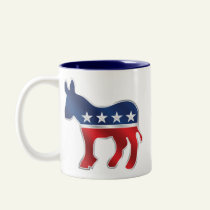 Democratic Donkey Coffee Mug mugs