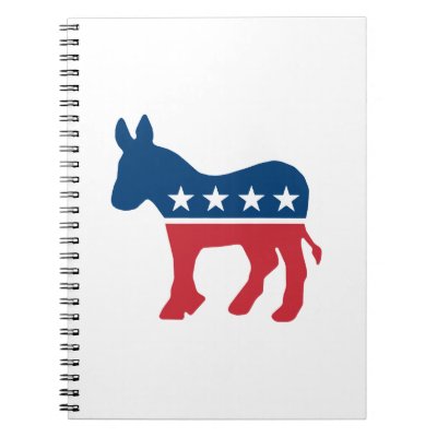Democratic Donkey Note Books